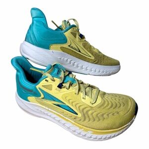 Altra Shoes‎ Torin 7 Yellow Turquoise Low Top Running Sneaker Women’s 7